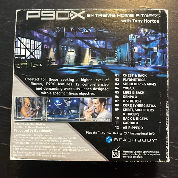 P90X workout dvds. Missing yoga dvd. Used good condition. - Picture 14 of 14